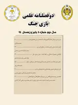 Poster of Iranian Journal of Wargaming