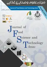 Poster of Journal of food science and technology (Iran)