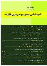 دوفصلنامه آسیبشناسی، مشاوره و غنیسازی خانواده