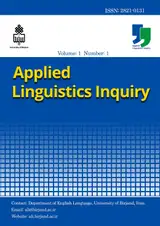 Poster of Applied Linguistics Inquiry