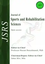 Poster of Journal of Sports and Rehabilitation Sciences