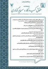 Poster of Research Journal on Business Law and Investment