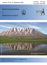 Poster of Sahand Communications in Mathematical Analysis