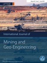 Poster of International Journal of Mining and Geo-Engineering