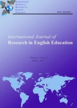 Poster of International Journal of Research in English Education
