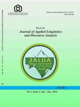 Poster of The Journal of Applied Linguistics and Applied Literature:  Dynamics and Advances.