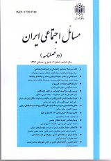 Poster of Social Problems of Iran