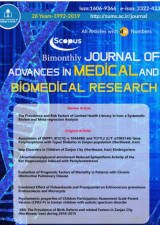 Poster of Journal of Advances in Medical and Biomedical Research