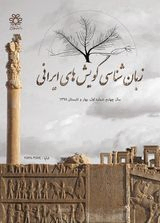 Poster of Journal of Iranian Languages Linguistics